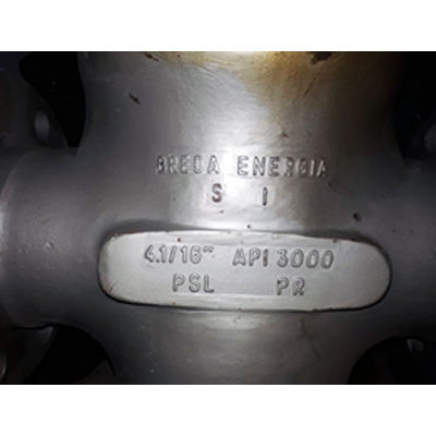 گیت ولو BREDA ایتالیا سایز 4-1/16”